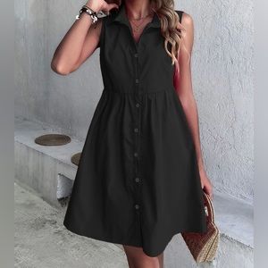 Peplum Shirt Dress